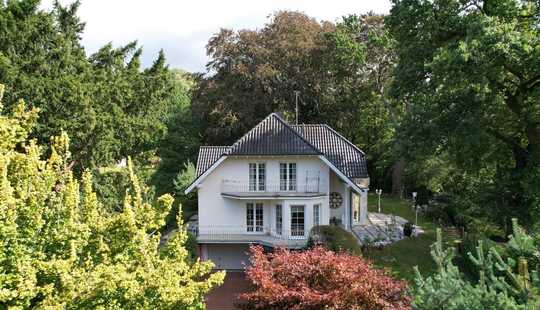 Bild von Freistehendes Haus mit Gartenparadies und Lesumblick