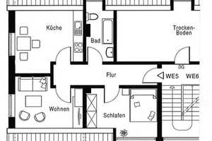 Charmante 2,5 Zimmer Dachgeschosswohnung in Gelsenkirchen-Buer – Mühlenstr. 118, 45896 Gelsenkirchen – Vorschaubild 9