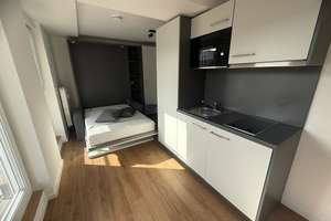 Hochwertig möbliertes 1-Zimmer Mikroapartment nähe Plärrer – Fürther Straße 16, 90429 Himpfelshof, Nürnberg – Vorschaubild 2