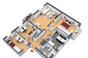 Helle 3-Zimmer-Wohnung in Wuppertal Elberfeld - Wir renovieren für Sie! – Adersstraße 25, 42119 Elberfeld, Wuppertal – Vorschaubild 2
