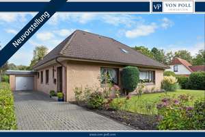 Sillenstede: Gepflegter Bungalow mit ausbaufähigem Dachgeschoss – Die vollständige Adresse der Immobilie erhältst du vom Anbieter., 26419 Schortens – Vorschaubild 1