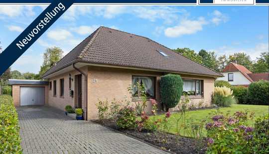 Bild von Sillenstede: Gepflegter Bungalow mit ausbaufähigem Dachgeschoss