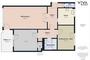 Bereit zum Einzug? Helle Traumwohnung im Herzen von Golzheim mit XL Loggia zzgl. Stellplatz – Düsseldorf – Vorschaubild 13