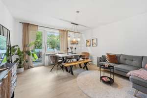 Charmante 2-Zimmer-Wohnung mit Balkon in begehrter Lage von München-Bogenhausen!