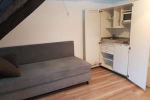Modernes, möbliertes Studentenappartement auf 2 Etagen // Modern, furnished student apartment – Hauptstraße 103, 91054 Altstadt, Erlangen – Vorschaubild 2