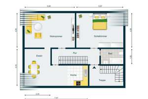 Köln-Grengel: 3,5-Zimmer-Wohnung  - Viel Licht & eigener Stellplatz – Die vollständige Adresse der Immobilie erhältst du vom Anbieter., 51147 Grengel, Köln – Vorschaubild 11