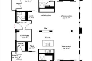 Luxus trifft Lage – Exklusives 5-Zimmer-Loft im Herzen Hamburgs – Die vollständige Adresse der Immobilie erhältst du vom Anbieter., 20457 Hamburg-Altstadt, Hamburg – Vorschaubild 8