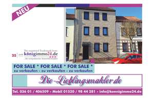 teilsan., mod.-bed. 2-Generationenhaus, Garten, Pavillon, Werkstatt, Nebengelass – Die vollständige Adresse der Immobilie erhältst du vom Anbieter., 99974 Mühlhausen/Thüringen – Vorschaubild 1