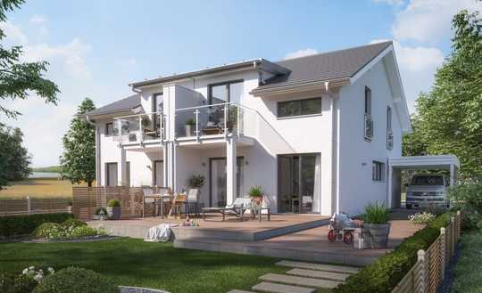 NEU - Moderne DHH mit Keller im Neubaugebiet "Am Höhenweg"- NEU