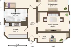 Wunderschöne Whg. in bester Lage in Magdeburg. – Die vollständige Adresse der Immobilie erhältst du vom Anbieter., 39106 Alte Neustadt, Magdeburg – Vorschaubild 5