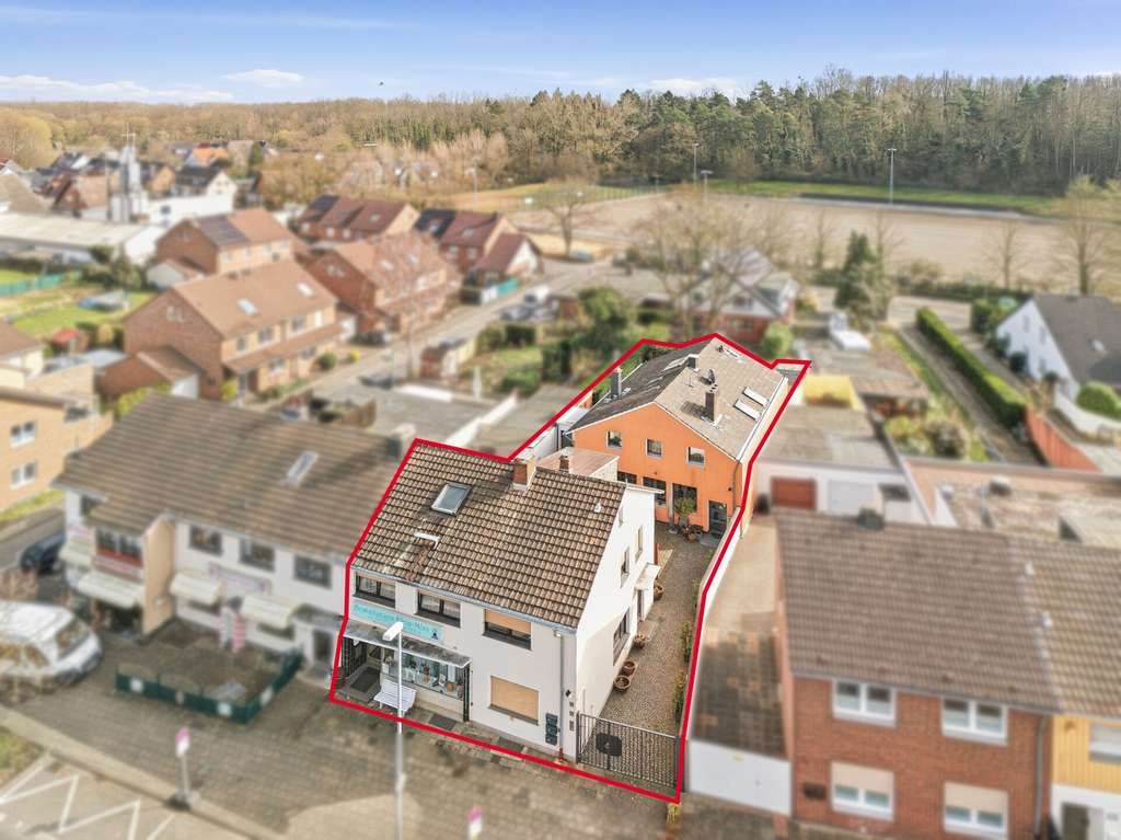 Immobilie in Hürth - Luxus-Einfamilienhaus + Wohn- & Geschäftshaus in Hürth | Zwei Häuser im Paket - Bild 0