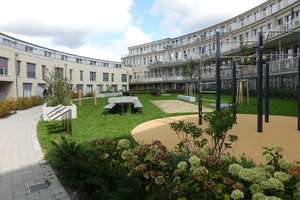 Wohnen im Speisehaus der Nationen in "G.O.L.D" - Komfortable 3-Zimmer-Wohnung mit Blick ins Grüne