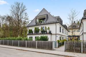 Waldrand: Luxuriöse 3-Zi.-Gartenwohnung direkt am Perlacher Forst – Athener Straße 52, 81545 Harlaching, München – Vorschaubild 2
