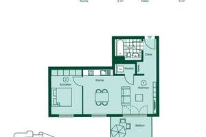 Moderne 2-Zimmer Wohnung mit Balkon in Langen (Hess) – Alte Römerstraße 41, 63225 Langen (Hessen) – Vorschaubild 19