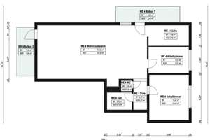 Gete | Vermietete Eigentumswohnung mit zwei Balkonen & guter Anbindung – Die vollständige Adresse der Immobilie erhältst du vom Anbieter., 28211 Gete, Bremen – Vorschaubild 24