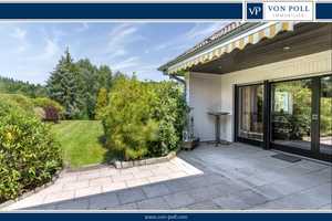 Idyllische Waldrandlage: Bungalow mit großer Doppelgarage auf großem Grundstück mit viel Platz – Hochtaunuskreis – Vorschaubild 1