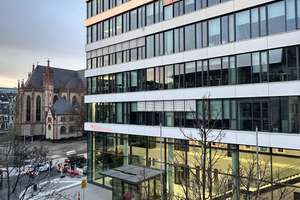 Möblierte 1-Zimmer Wohnung am Kirchplatz (Mietpreis inklusive aller Nebenkosten + WLAN) – Kirchfeldstr. 69, 40217 Friedrichstadt, Düsseldorf – Vorschaubild 9