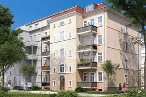 Schöne 2-Zimmerwohnung mit Fußbodenheizung und Echtholzparkett! – Antonienstraße 44, 4229 Plagwitz, Leipzig – Vorschaubild 2