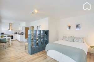 Möbliert: Helles, modisches Apartment im Stadtzentrum von Leverkusen (nahe Hauptbahnhof) – Die vollständige Adresse der Immobilie erhältst du vom Anbieter., 51373 Wiesdorf, Leverkusen – Vorschaubild 2
