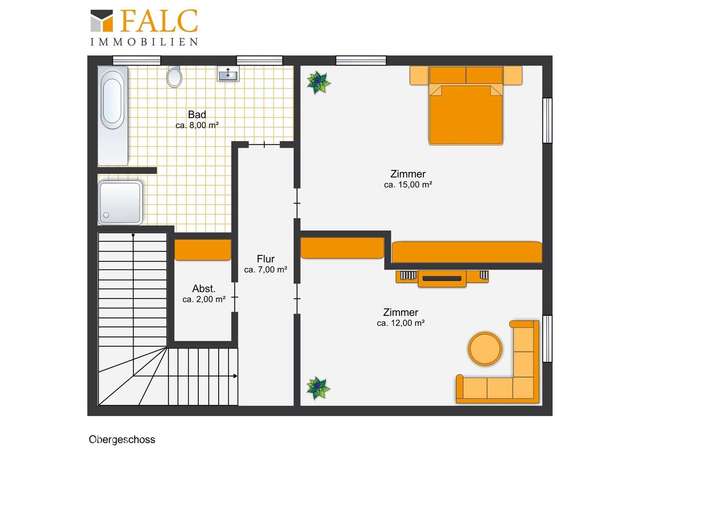 Grundriss Obergeschoss