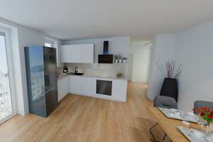 LETZTE 2 Zimmerwohnung MIT Einbauküche | NEUBAU – George-Washington-Str. 168, 68309 Käfertal, Mannheim – Vorschaubild 1