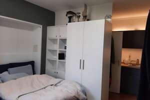Möblierte, schöne 1-Zim.-Wohnung Nähe U-Bahn + Ostpark mit Gartenmitbenutzung – Hofangerstr. ., 81735 Ramersdorf, München – Vorschaubild 4