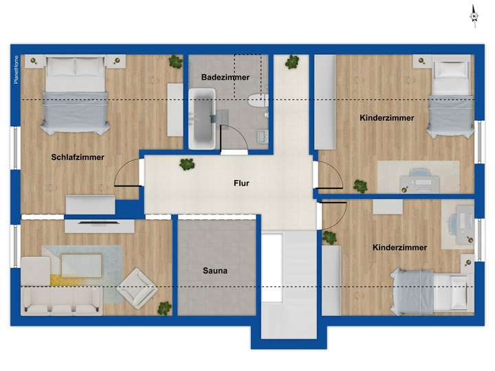 Grundriss Dachgeschoss