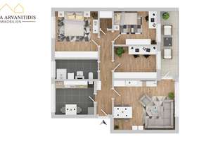 Bremen-Horn-Lehe - Modernisierte 4-Zimmer-Wohnung mit Loggia und Blick ins Grüne – Die vollständige Adresse der Immobilie erhältst du vom Anbieter., 28357 Lehesterdeich, Bremen – Vorschaubild 23