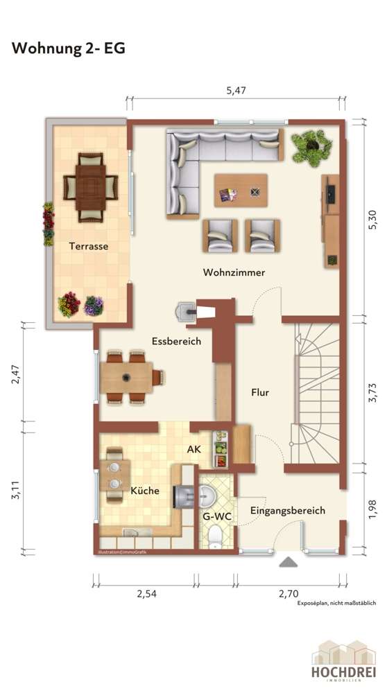 Wohnung 2 EG