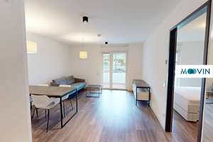 URBAN BASE: Vollmöbliertes 2-Zimmer-Apartment mit EBK, BALKON, ALL-IN-MIETE, UVM. im Wiesbadener ... – Klingholzstraße 8, 65189 Südost, Wiesbaden – Vorschaubild 2