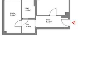 Erstbezug nach Sanierung: Charmante 1-Zimmer-Wohnung in Ottensen