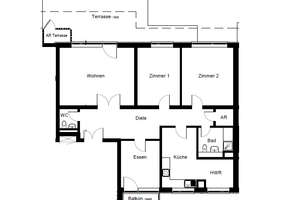 Terrassenwohnung im Grünen - 4 Zimmer mit Einbauküche, modernes Bad, Gäste-WC, Balkon, HWR – Berndorffstraße 6, 50968 Bayenthal, Köln – Vorschaubild 16
