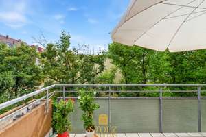 Mittendrin und dennoch ruhig: Ganz oben wohnen mit Grünblick, Südbalkon  & TG-Stellplatz
