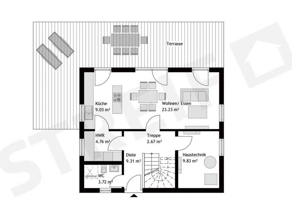 Grundriss EG