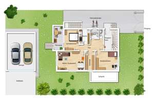 Mehrgenerationenhaus mit genehmigter Aufstockung & wohnlichem Kellerbereich – Die vollständige Adresse der Immobilie erhältst du vom Anbieter., 91083 Baiersdorf – Vorschaubild 4