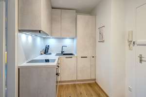 TOP-Renovierte  1 - Zi-Wohnung mit Terrasse , komplett möbliert und ausgestattet – Die vollständige Adresse der Immobilie erhältst du vom Anbieter., 81477 Solln, München – Vorschaubild 9