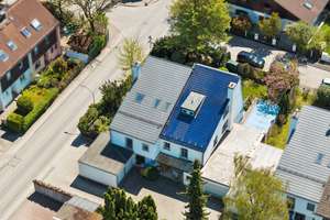 Stilvolle Doppelhaushälfte mit schönem Garten und Außenpool in begehrter Lage von München-Trudering – Die vollständige Adresse der Immobilie erhältst du vom Anbieter., 81825 Gartenstadt Trudering, München – Vorschaubild 28
