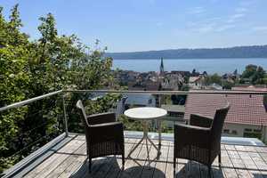 Haus am Bodensee mit   unverbaubarem, großartigen 180 Grad See- und Alpenblick – Am Schallenberg 2a, 78354 Bodenseekreis – Vorschaubild 2