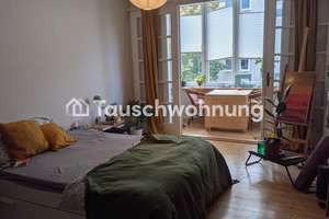 Tauschwohnung: Ruhige 2,5 Zimmer, Dielen, Garten. Suche 1-2 Zimmer Altbau
