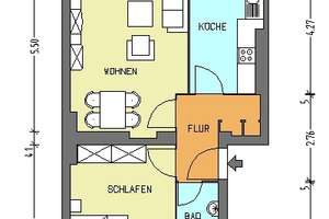 Sanierte 2 Zimmer Wohnung Berlin-Niederschönhausen mit Balkon, vermietbar Ende August 2026! – Friedrich-Engels-Str. 57, 13156 Niederschönhausen, Berlin – Vorschaubild 2