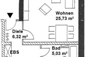 Wohnung mit Badewanne, Südbalkon und Parkblick  – Lohrstraße 29, 9113 Chemnitz – Vorschaubild 8