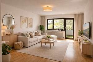 Potenzialreiche 3,5-Zimmer-Etagenwohnung mit Garage und zwei Balkonen