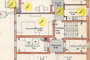Helle 3-Zimmer-Wohnung mit Tageslichtbad, Terrasse und Weitblick über den Stuttgarter Talkessel – Plettenbergstr. 30, 70186 Gaisburg, Stuttgart – Vorschaubild 2