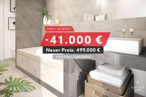 Studio-Apartment mit zwei lichtdurchfluteten Zimmern und Tageslicht-Badezimmer – Industriestraße 30, 81245 Altaubing, München – Vorschaubild 1
