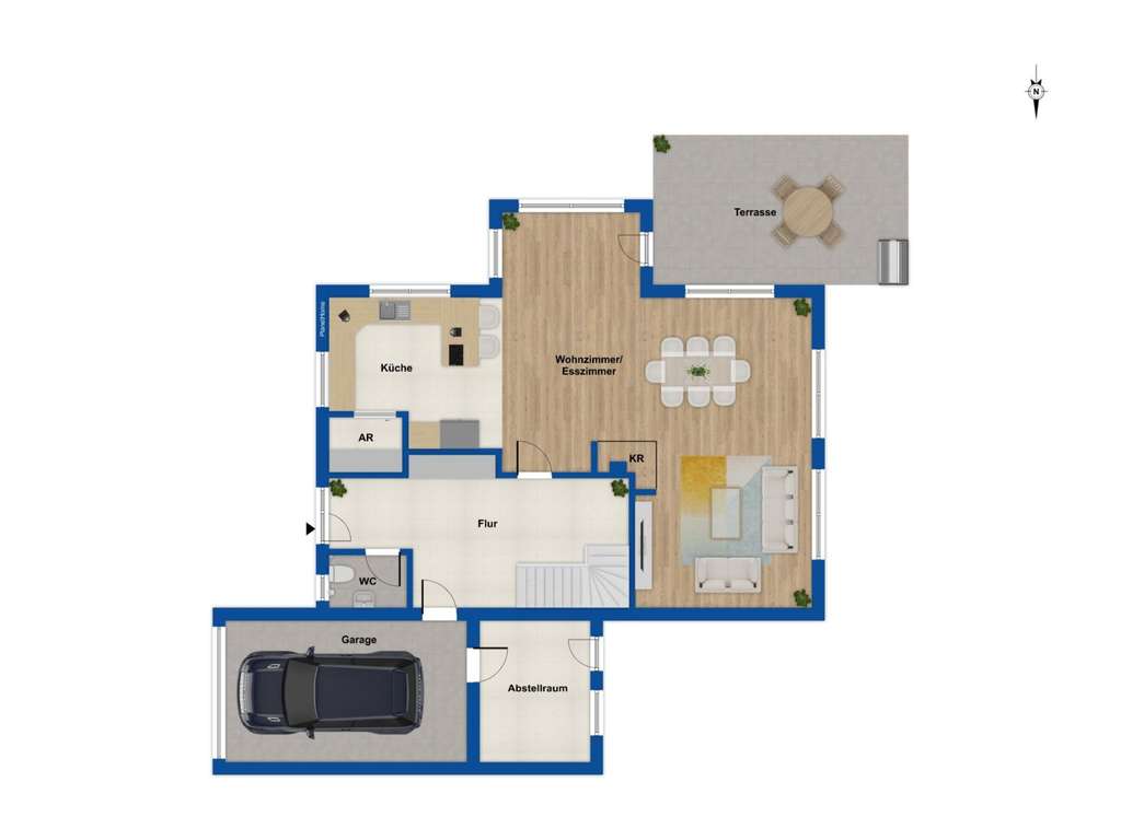 Immobilie in Farchant - Farchant: Neubau-Einfamilienhaus in sonniger, zentraler Lage - Bild 4
