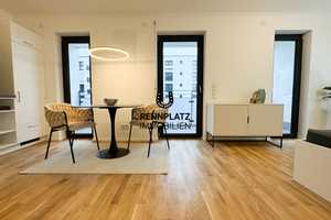 WE1.2 | Möbliertes Neubau-Apartment mit EBK und Süd-West-Loggia in Regensburg-Ost. Frei ab 01.10. – Regensburg – Vorschaubild 2