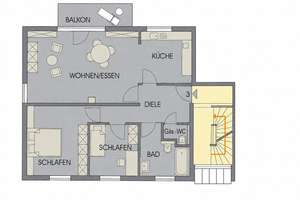 Wunderschöne Wohnung  im Maarviertel (3ZKB, Gäste-WC, Balkon), Carport – Benediktinerstraße 12, 54292 Nord, Trier – Vorschaubild 4