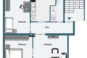 moderne, geräumige Wohnung in zentraler Lage – Die vollständige Adresse der Immobilie erhältst du vom Anbieter., 44287 Aplerbeck (Ortsteil), Dortmund – Vorschaubild 9