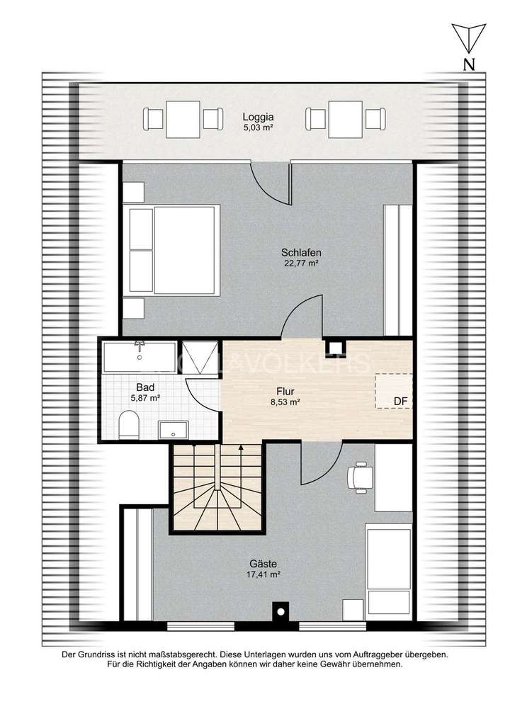 Grundriss Obergeschoss