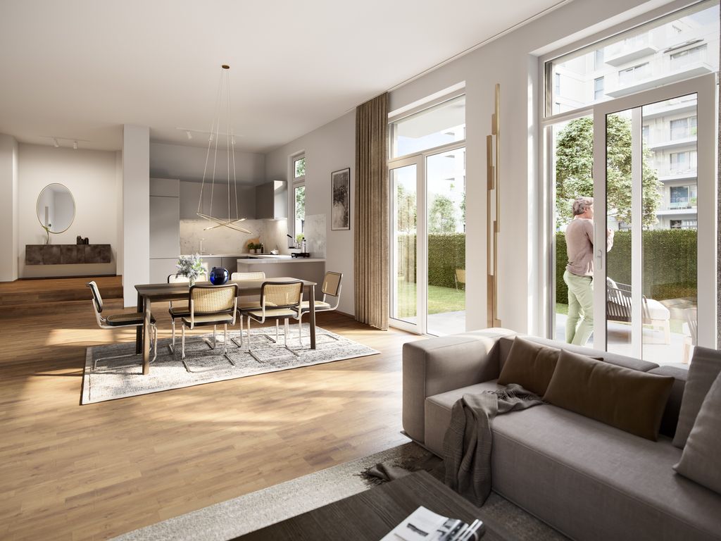 Wohnoase mit 84 m² Garten, 2 Bädern + Elektrostellplatz